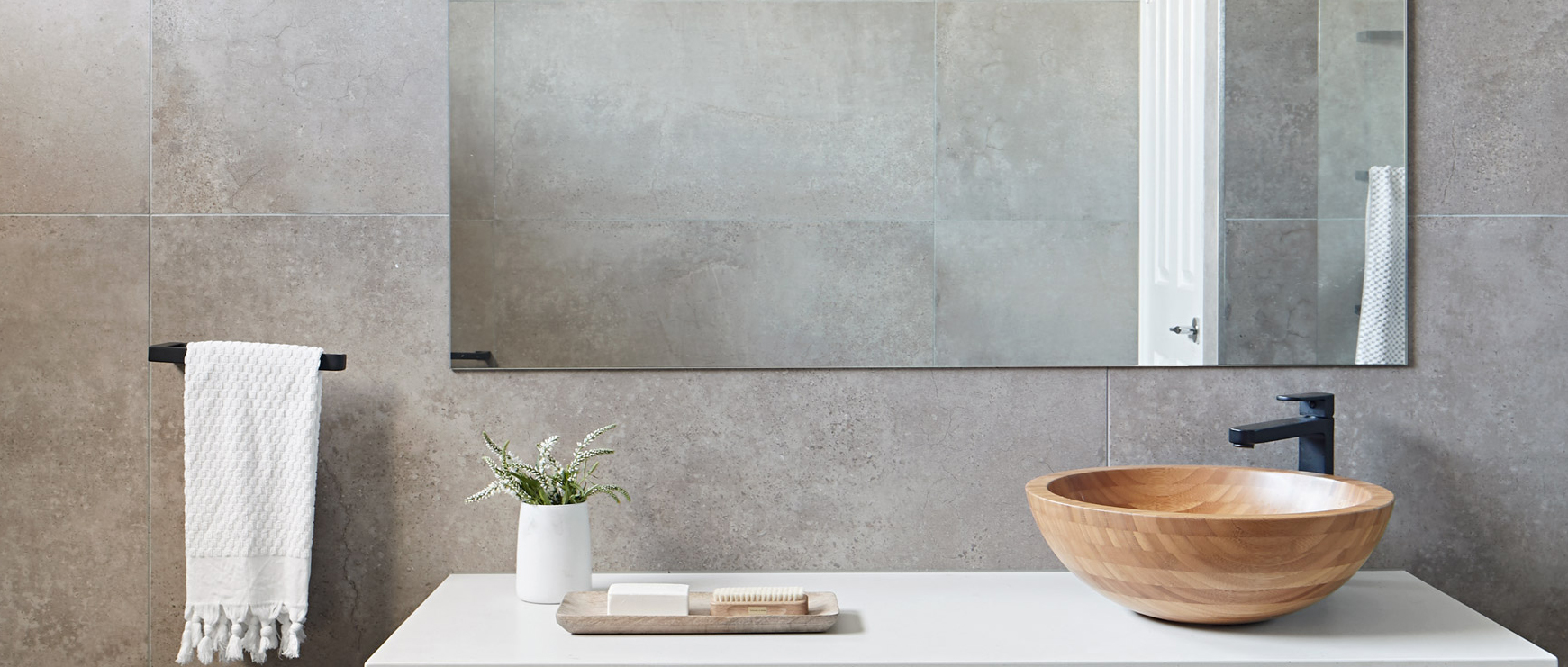 Bathroom vanity and basin by Renova Plus
