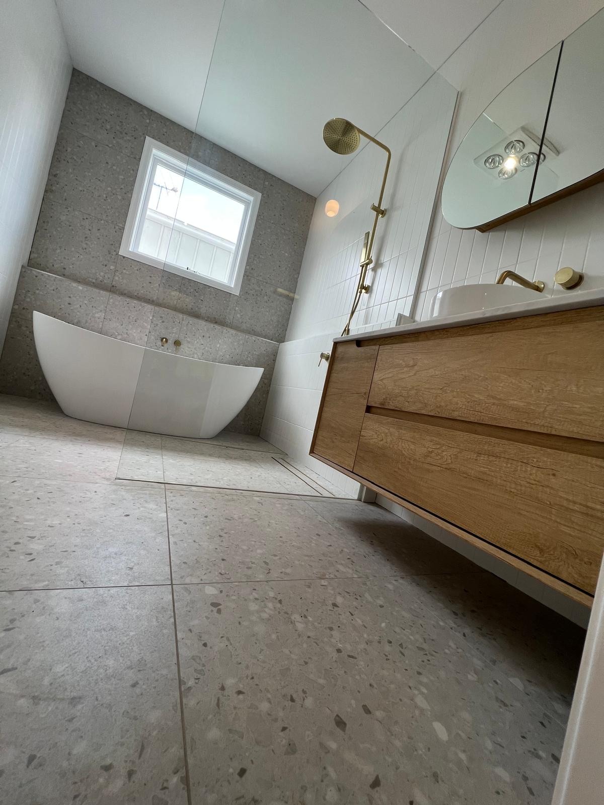 Bacchus Marsh Bathroom Laundry renovation by Renova Plus