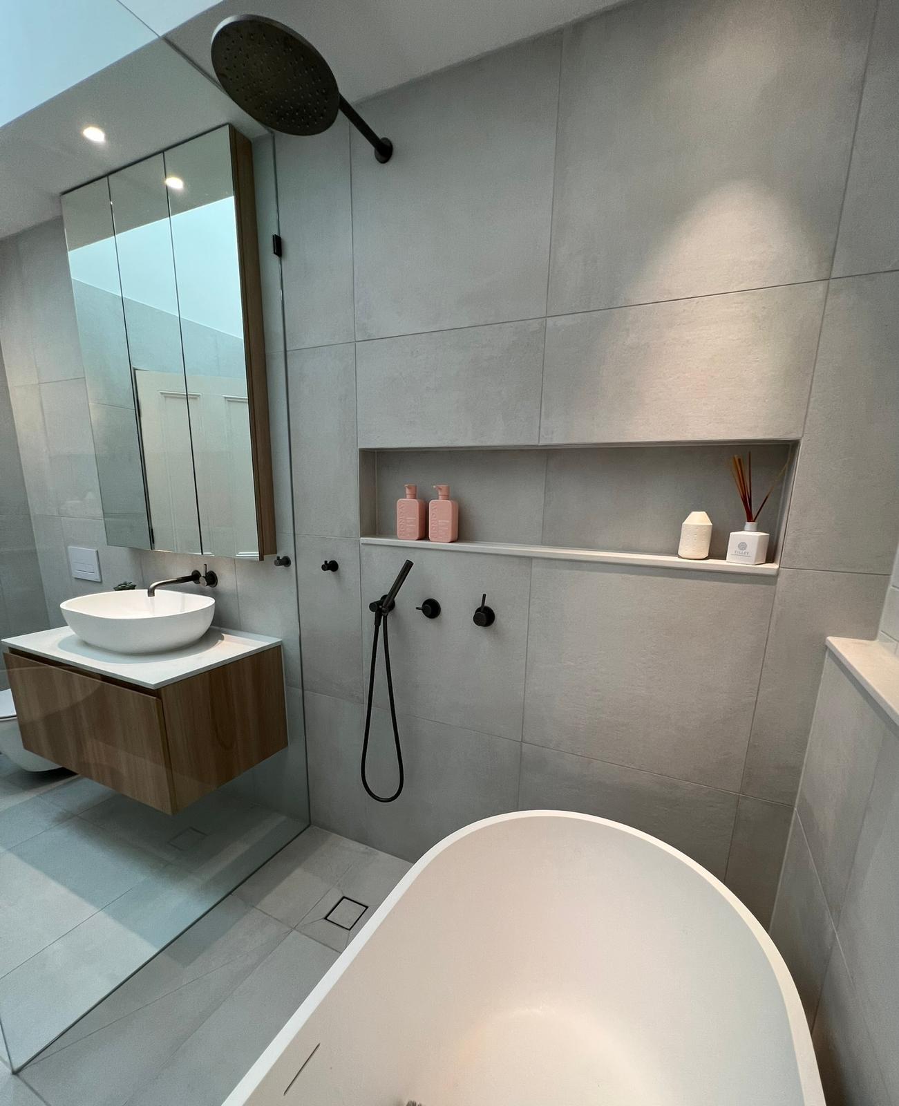 Yarraville Bathroom renovation by Renova Plus